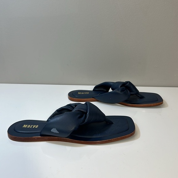 Anthropologie Maeve Puffy Knotted Sandals Size 6 - Picture 2 of 15